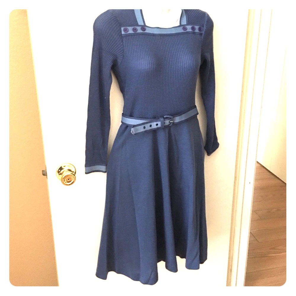Vintage Blue Dress